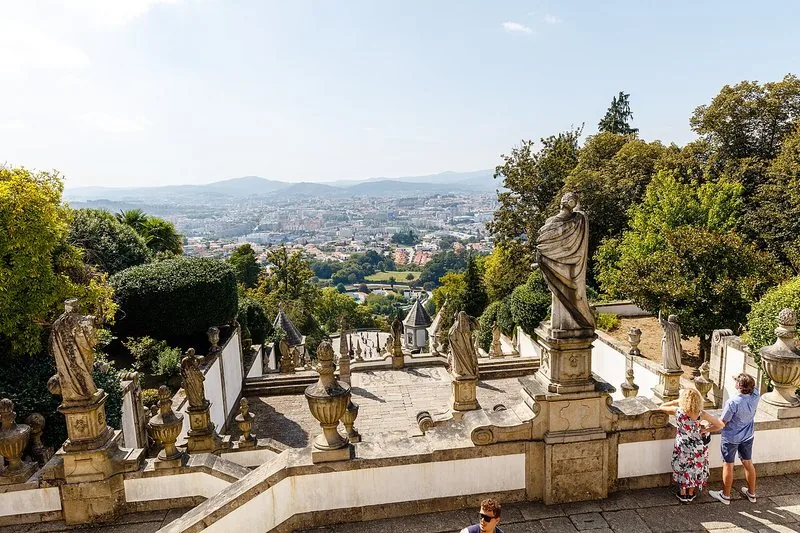 Porto: Braga Private Tour and Bom Jesus Sanctuary with Tesla